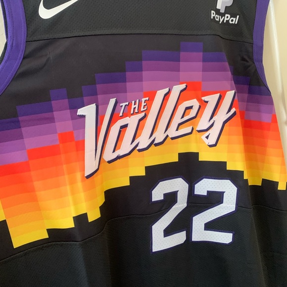 Phoenix Suns Jersey Nike Brand The Valley DeAndre Ayton Stitched - Picture 6 of 8